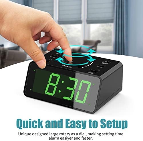 KWANWA Personalized 15 Second Alarm Clock