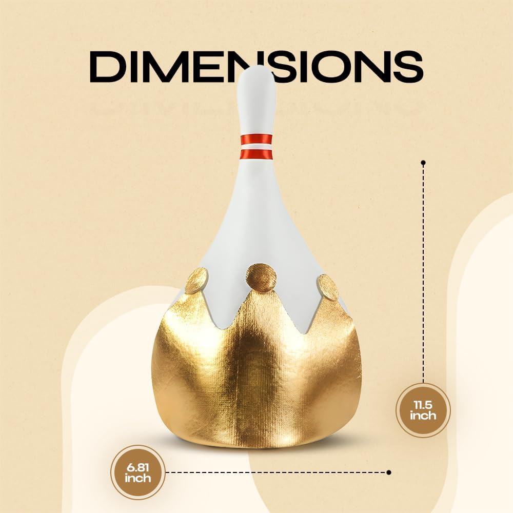 Funny Party Hats Bowling Party Favor Costume Hat White