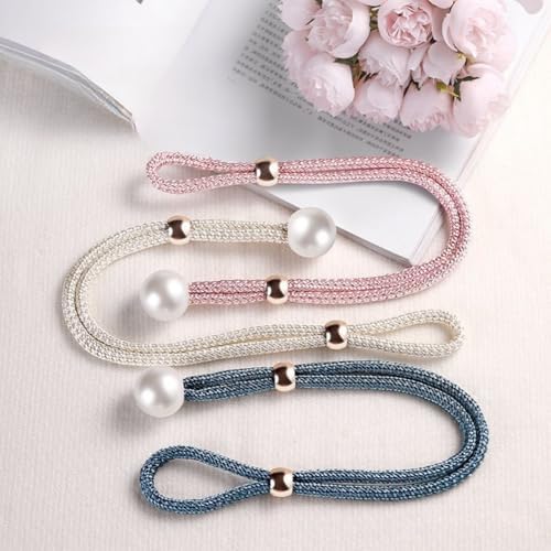 2 Pack Gray Handmade Curtain Tiebacks Holdbacks