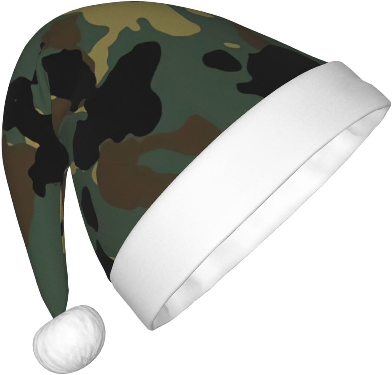 Camouflage Santa Hat Christmas Party Headwear