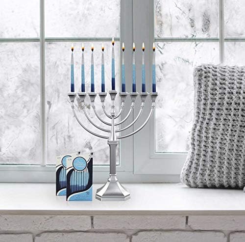 Traditional Classic Hanukkah Menorah 95 Inches Tall