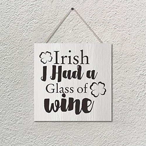 Vrurinss 8x8 Inch Decorative Wood Sign Plaque