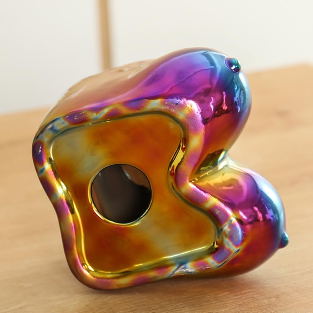 Funny Boob Ashtray Ceramic Decor 7x10x11cm