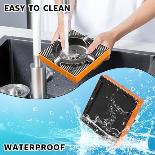 OILP Cigar Ashtray Outdoor with Black Gift Box