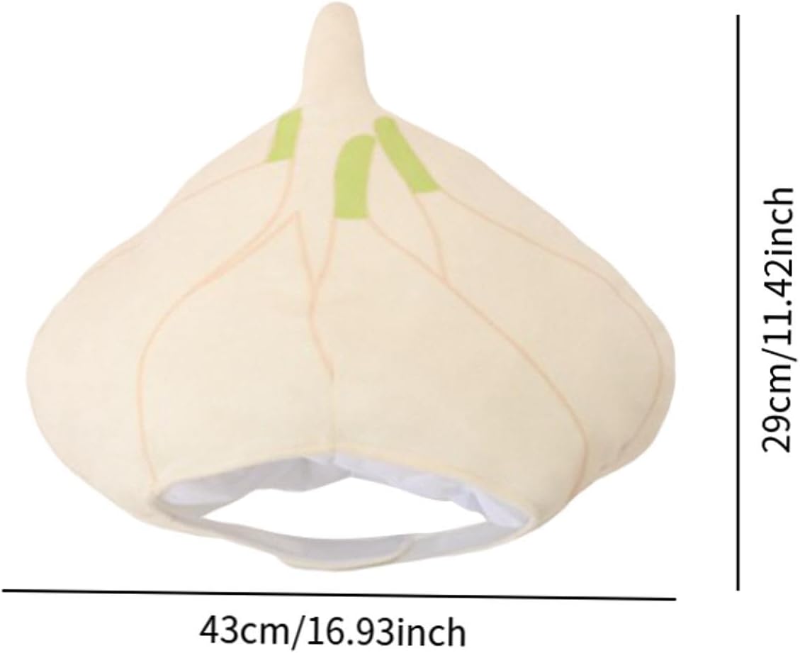 Realistic Garlic Hat for Party Favors Supplies