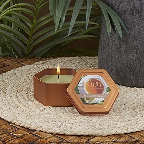 Root Candles Honeycomb Traveler Scented Beeswax Candle