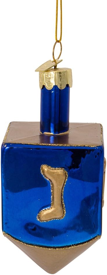 Kurt Adler Noble Gems Hanukkah Ornament Set