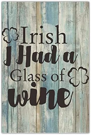 Vrurinss 12x18 Inch Decorative Wood Sign Plaque