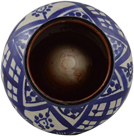 Handmade Moroccan Ceramic Ashtray with Vivid Colors