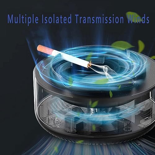 2 in 1 Smokeless Ashtray with Air Purifier Function
