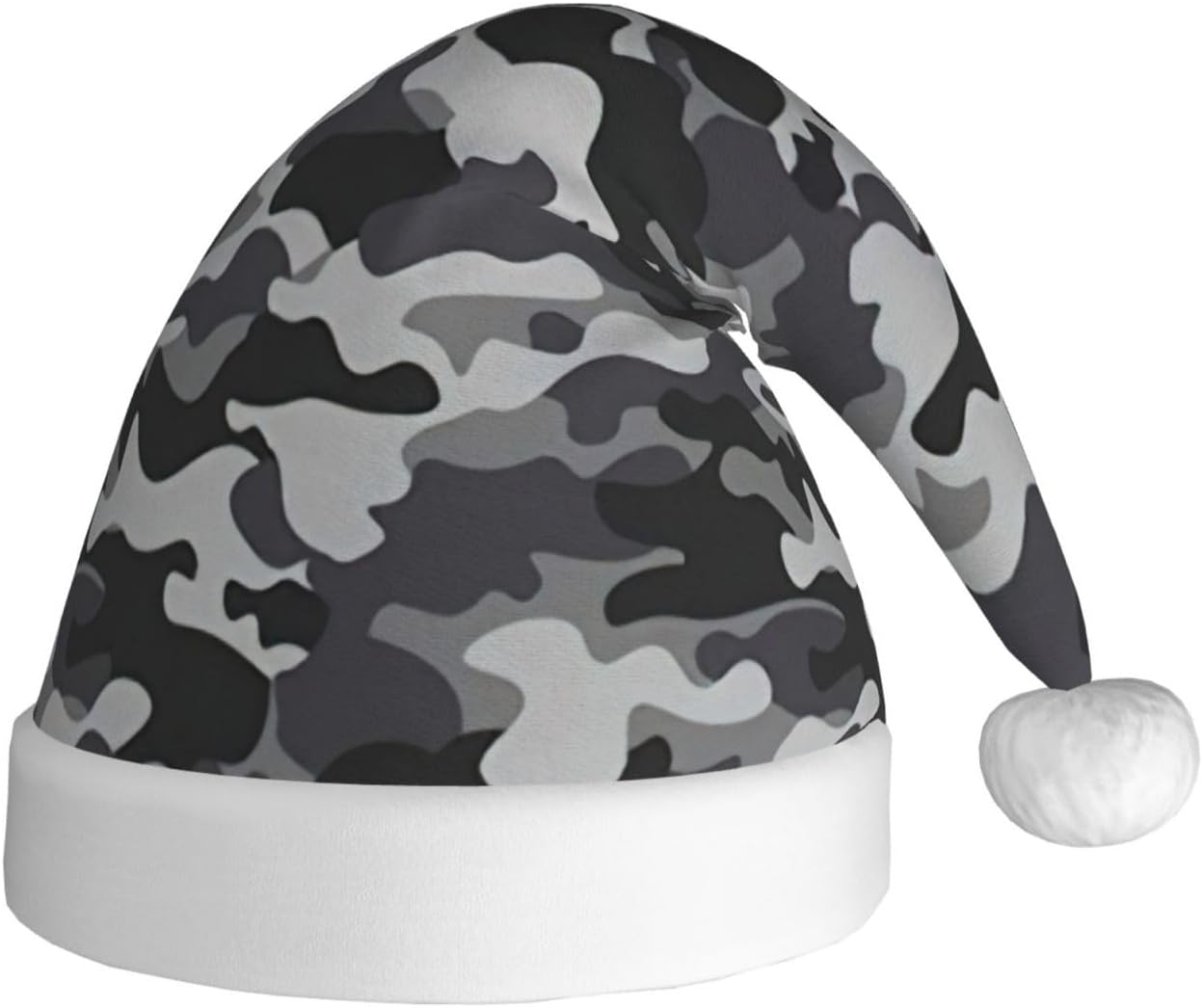 Abstract Camouflage Santa Hat for Christmas Party Favors