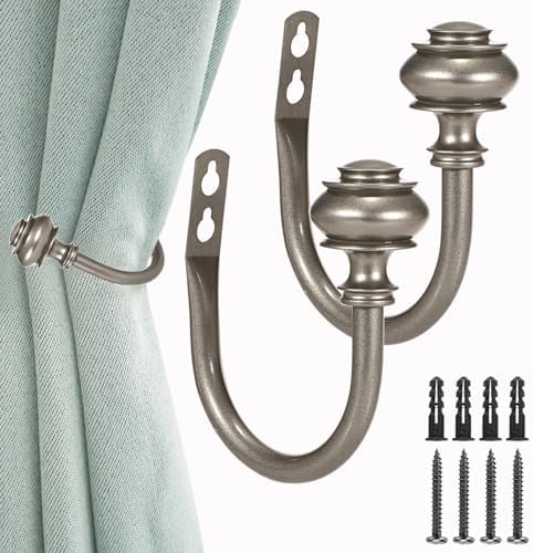Sumnacon Set of 2 Decorative Curtain Holdbacks