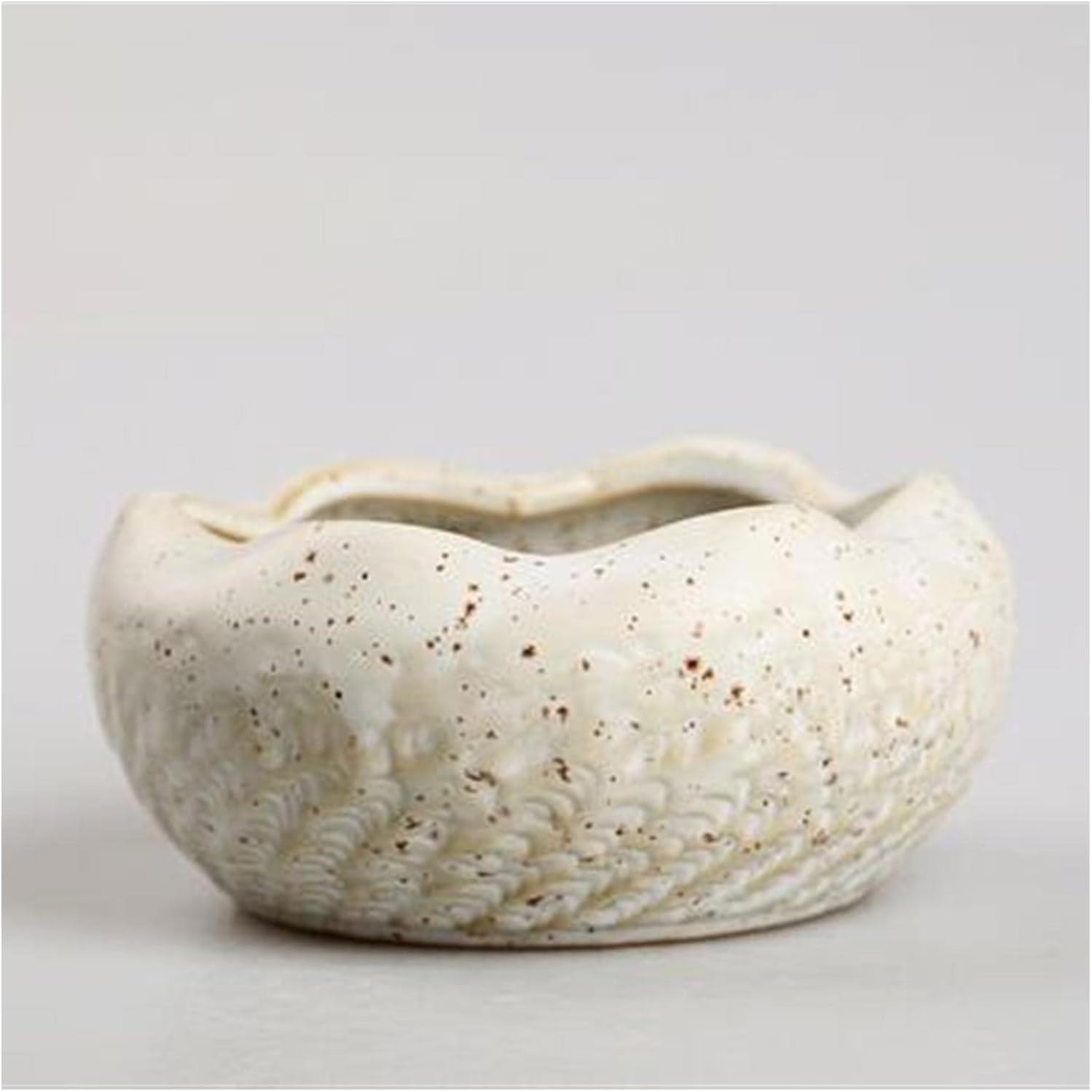 Ceramic Flowerpot Shape Ashtray for Home Decor