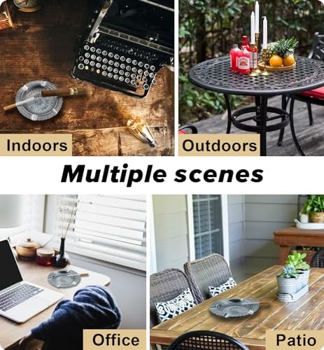 SOZATO Vintage Luxury Cigar Ashtray Holder