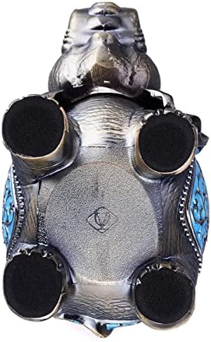 LAUYOO Stand Elephant Windproof Ashtray with Lid