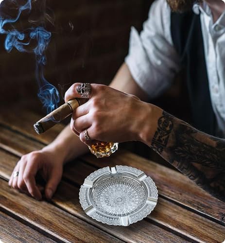 SOZATO Vintage Luxury Cigar Ashtray Holder