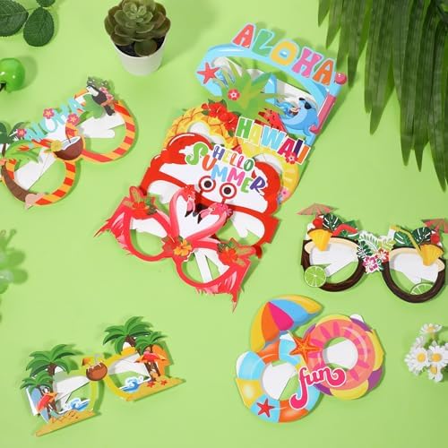 13 Pcs Beach Pool Party Eyeglasses Decorations