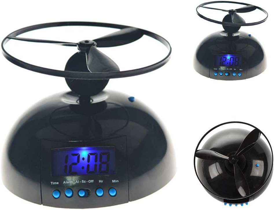 Flying Alarm Clock with Helicopter Sound