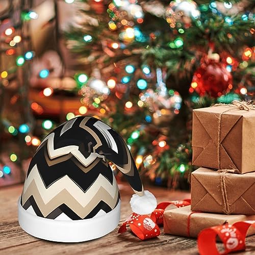 QINZHENG LED Light Up Santa Hat for Christmas Party