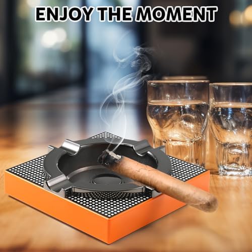 OILP Cigar Ashtray Outdoor with Black Gift Box
