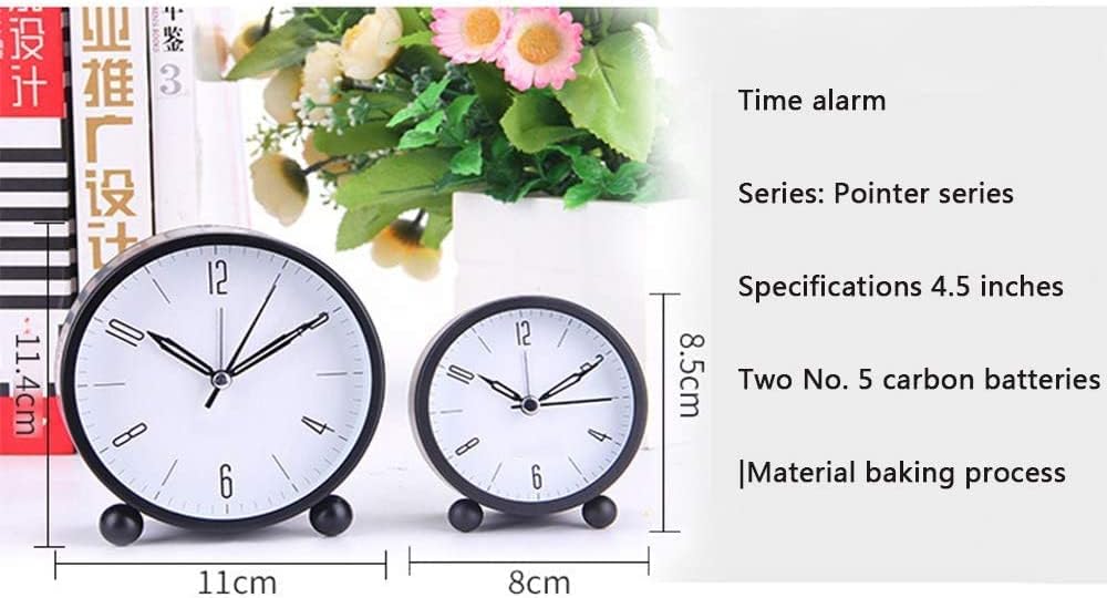 GeRRiT Double Bell Alarm Clock with Backlight 1