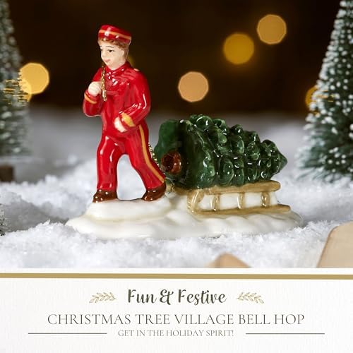 Spode Miniature Christmas Village Figural Decoration