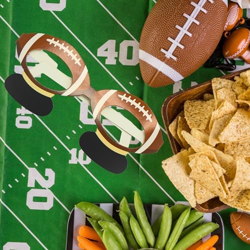 4Es Novelty Football Paper Glasses 36 Pack
