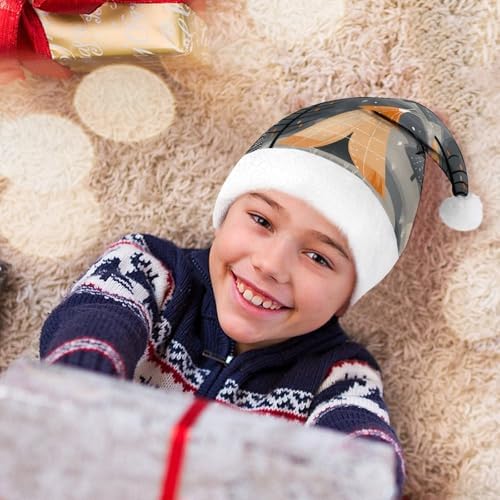 Christmas Tree Hat for Adults - Santa Hat Tent Costume Headwear