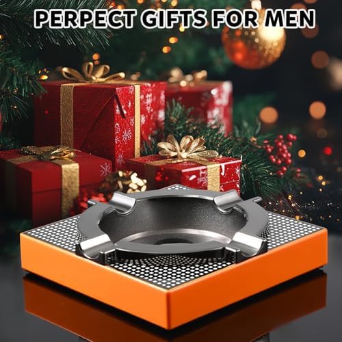 OILP Cigar Ashtray Outdoor with Black Gift Box