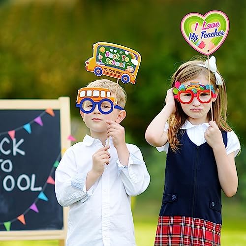 35pcs Novelty Back to School Photo Booth Props for Kids