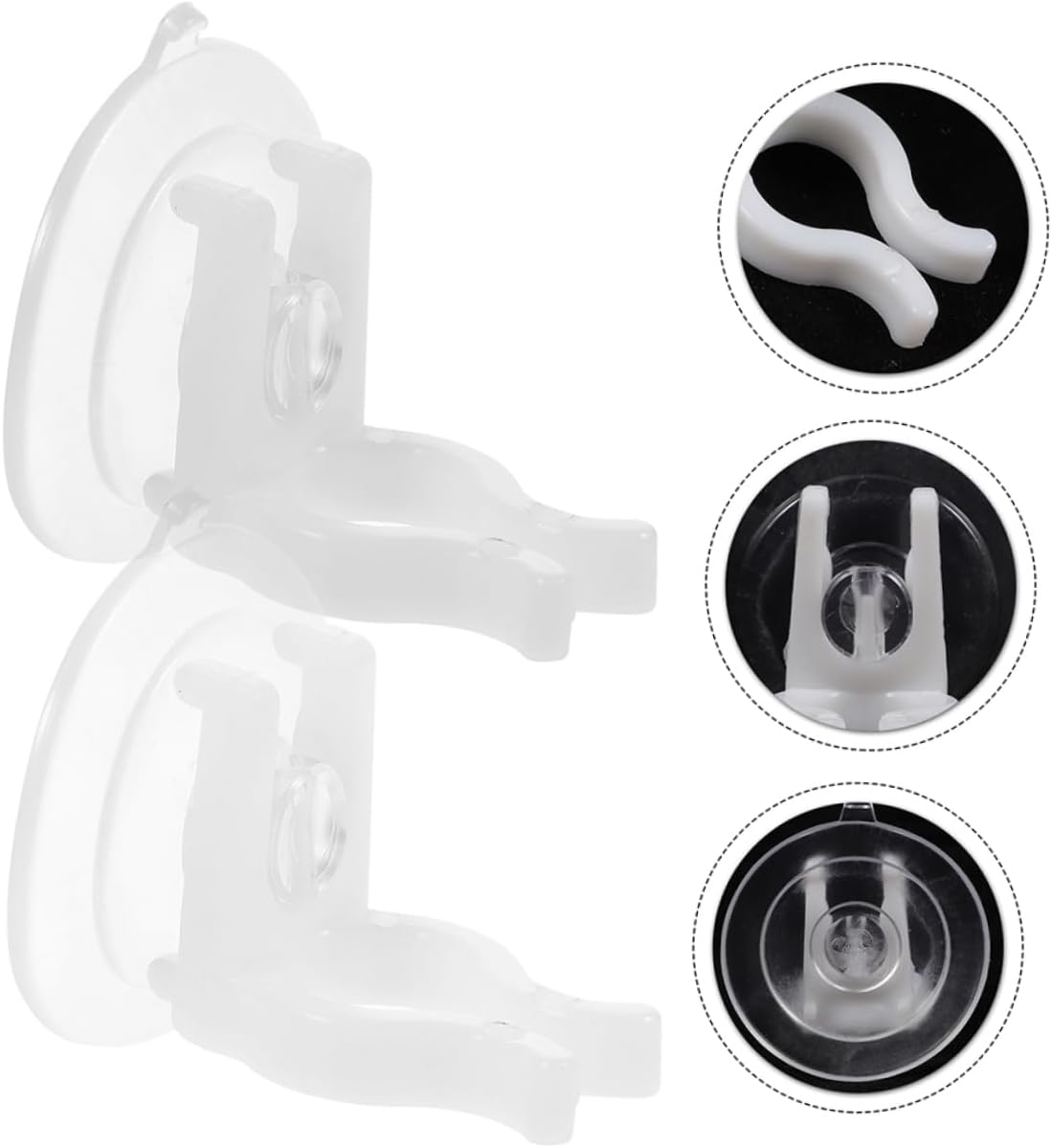 HOOTNEE Led Tealight Candles Suction Cup Holder 6 Pack