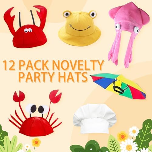 24 Funny Hats and Glasses Photo Booth Set