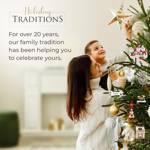 Personalized Menorah Ornament 2025 Custom Gift for Hanukkah