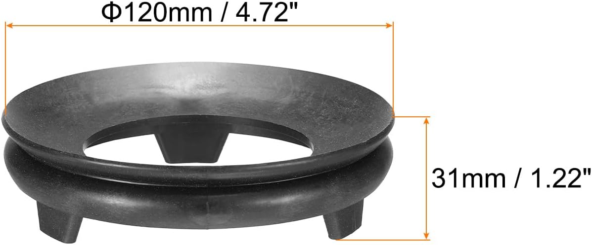 MECCANIXITY Ball Display Stand Black 12cm Pack of 2