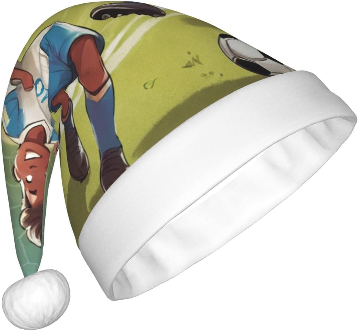 QINZHENG Personalized Santa Hat for Boys and Adults