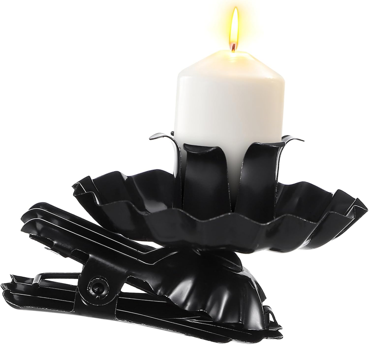 ABOOFAN 20pcs Metal Candle Clips for Christmas Tree Decoration