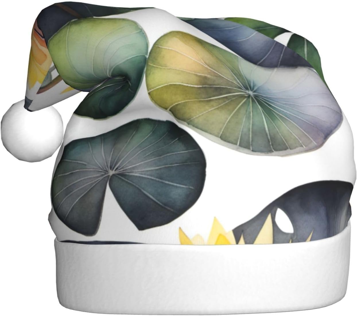 QINZHENG Personalized Santa Hat Velvet Plush