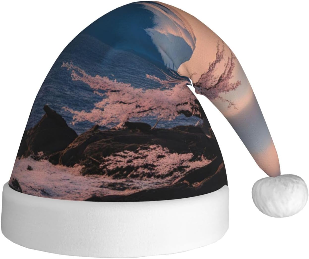 Qin And Zheng Japan Mount Fuji Santa Hat