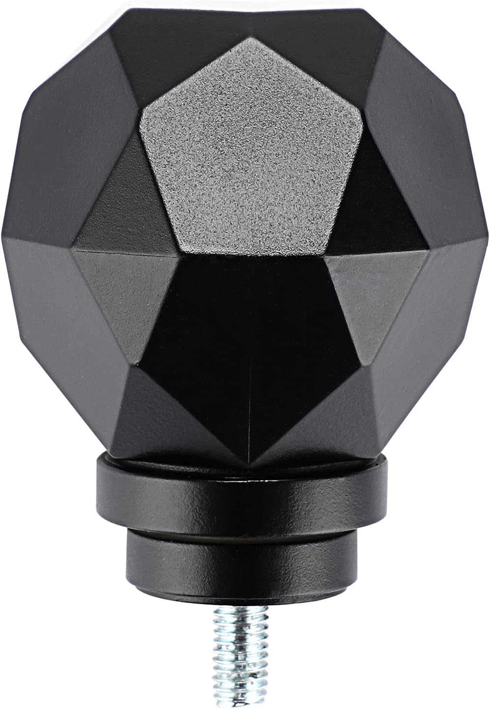 Sumnacon 2Pcs Metal Curtain Holdbacks - Black Wall Mount Holdbacks