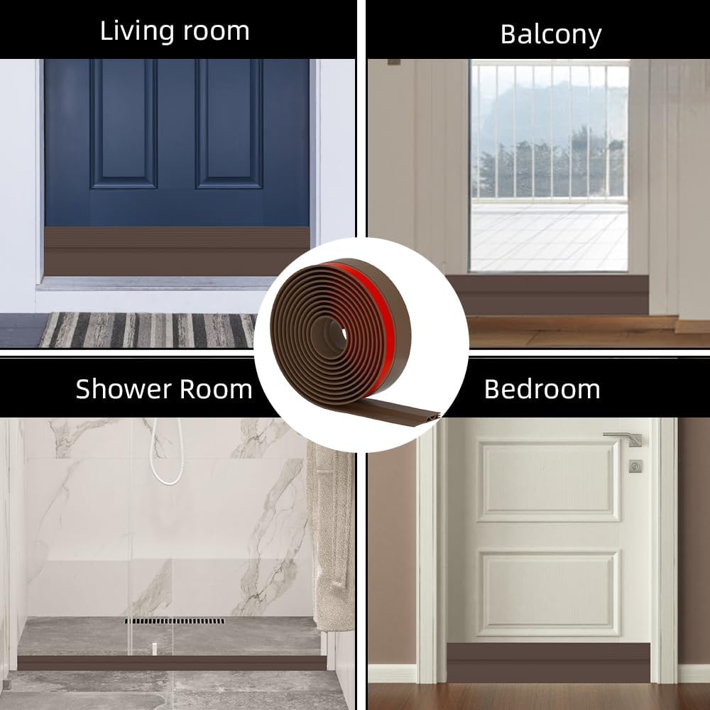 Ormeein Door Draft Stopper 39inch Brown