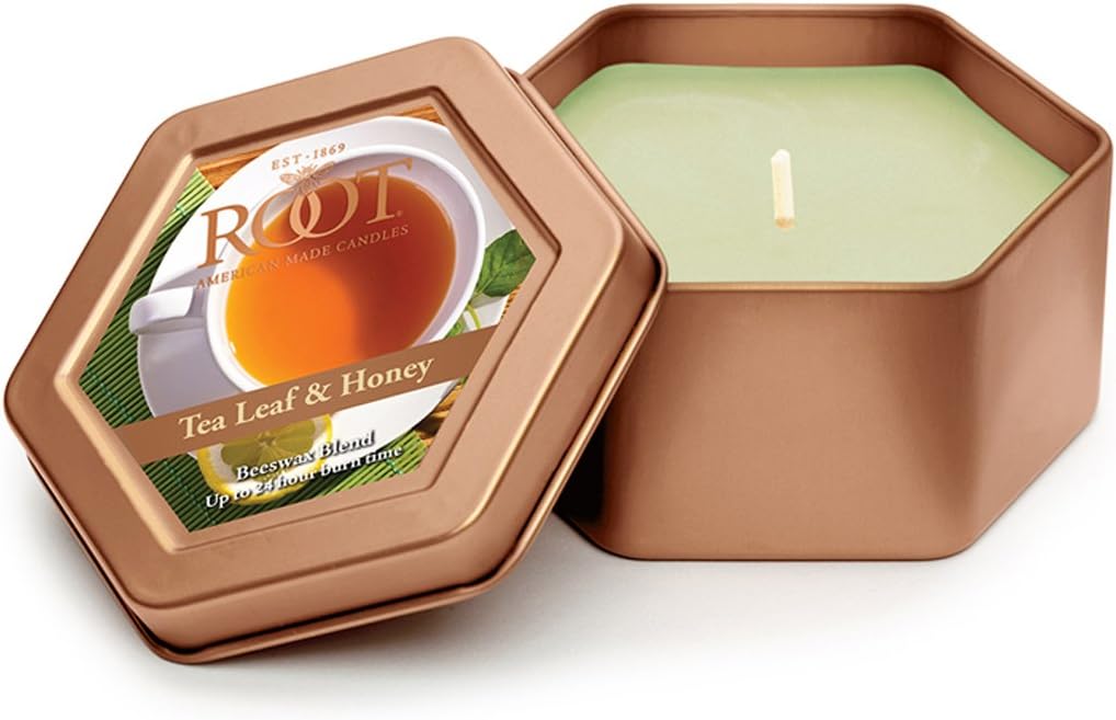 Root Candles Honeycomb Traveler Scented Beeswax Candle
