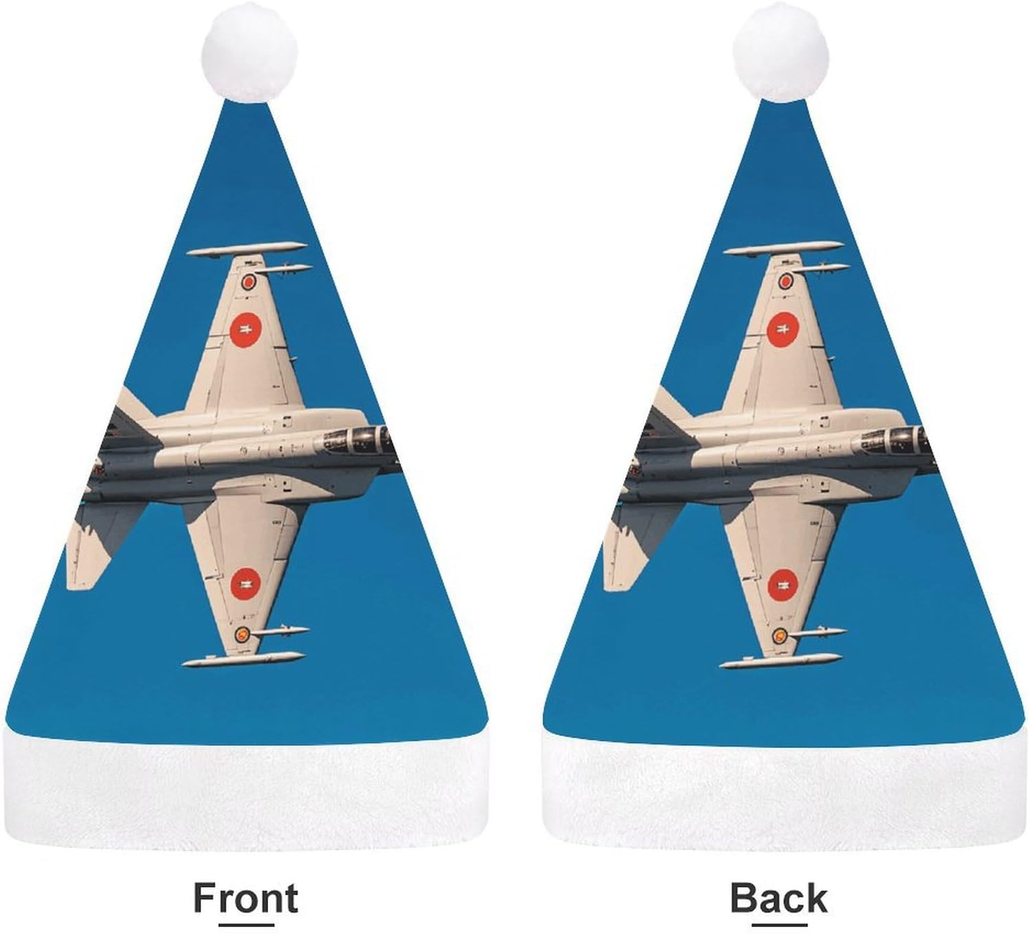 Christmas Santa Hat for Adults with Elastic Stretch Fit