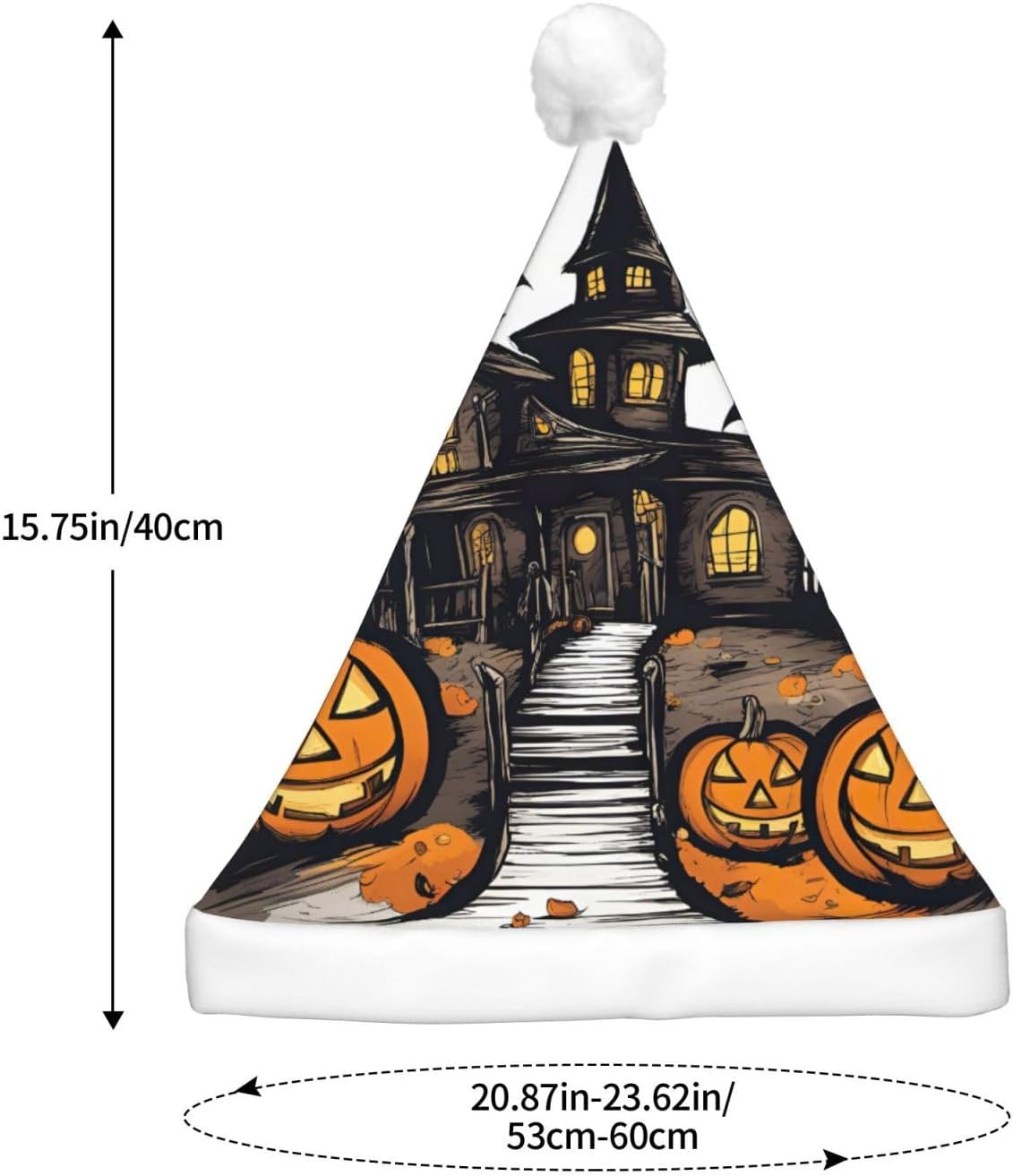 QinZheng LED Light Up Santa Hat for Christmas Party 1