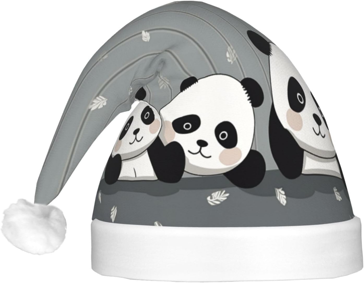 Kururi Light Up Plaid Santa Hat for Adults