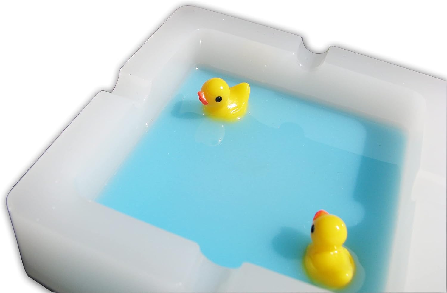 Handmade Resin Duck Ashtray with Four Holes