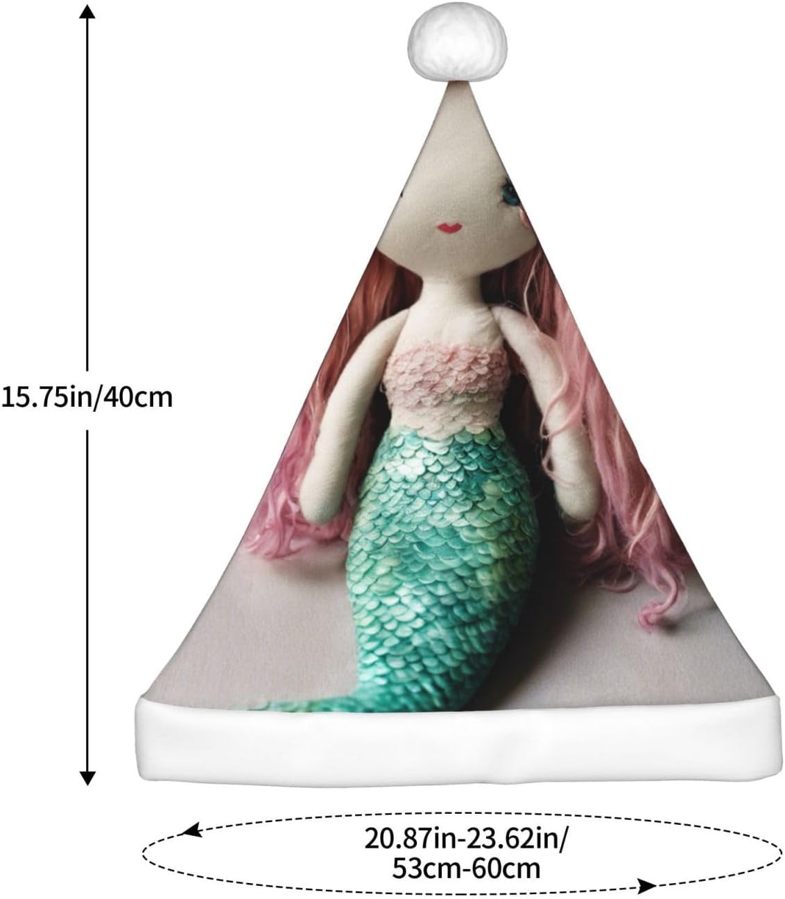 Qin Zheng Personalized Santa Hat Christmas Headwear