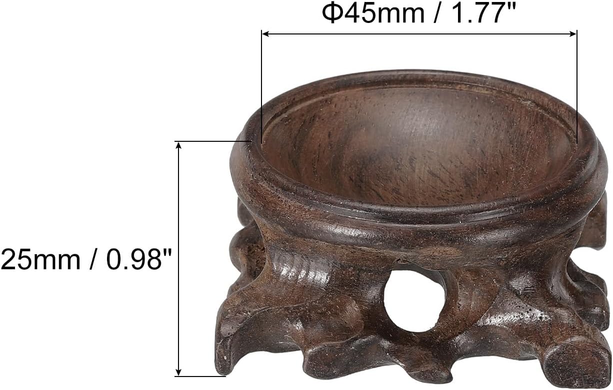 MECCANIXITY Wooden Ball Stand for Crystal Balls and Decor