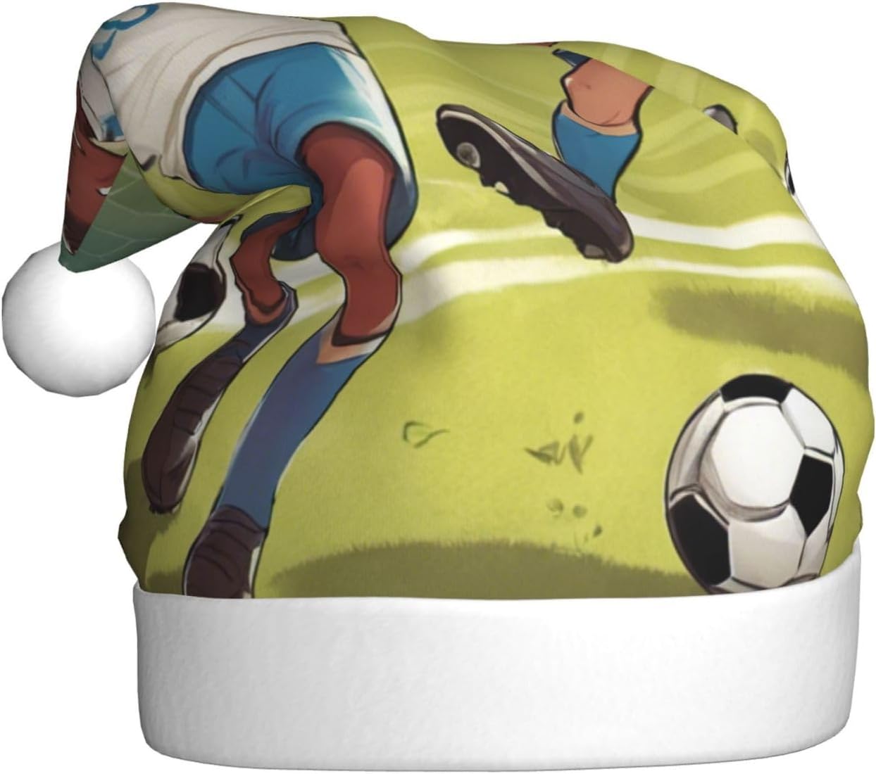 QINZHENG Personalized Santa Hat for Boys and Adults