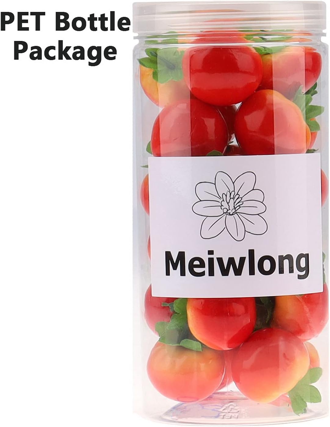 27 Pcs Mini Artificial Tomatoes 15 Inch Decor