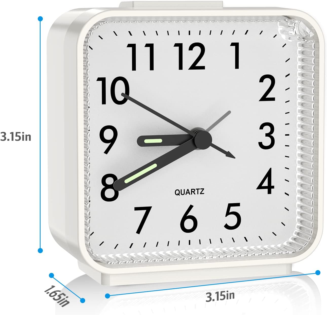 Loud Alarm Clock with Night Light and Snooze